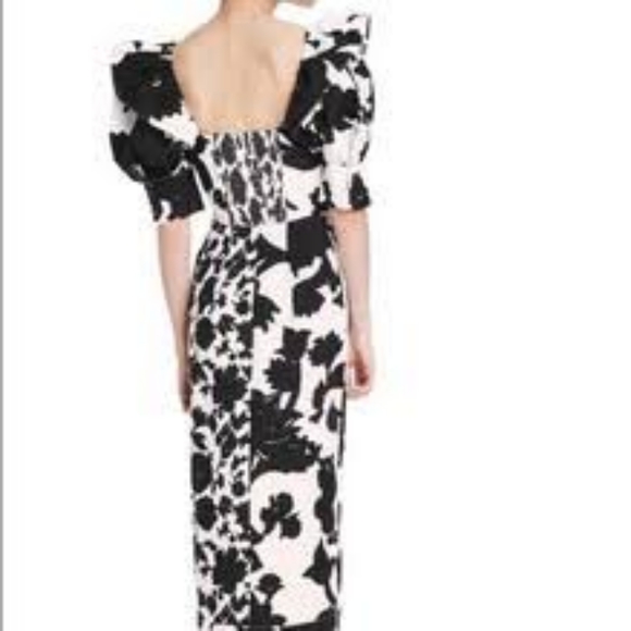 ❤️SALE💚 Christopher John Rogers Black White Dress sz. 4 - Picture 4 of 15